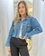 Campera jean brillo - comprar online