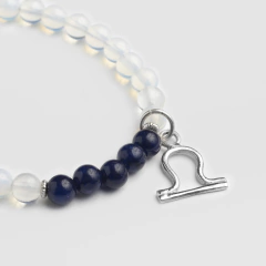 Pulsera zodíaco signo con dije: Libra