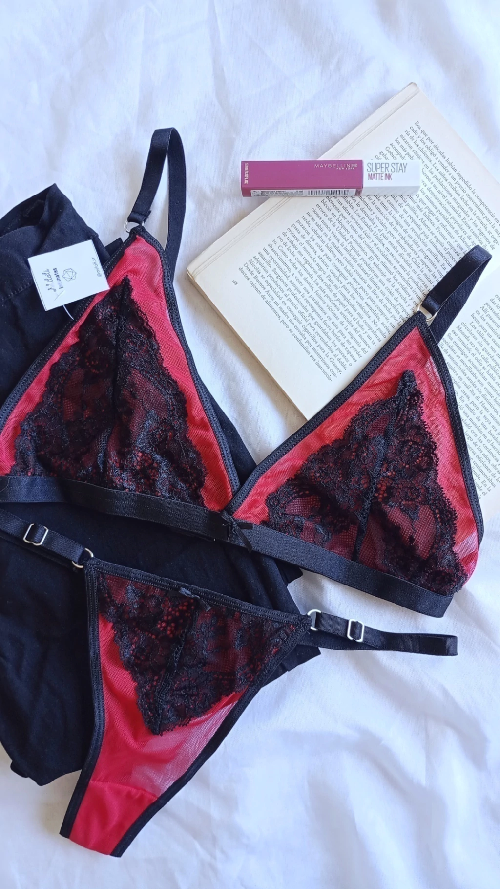 ALEXANDRA - BRALETTE TUL Y PUNTILLA