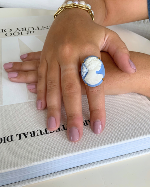 Anillo The Lady Celeste. - comprar online