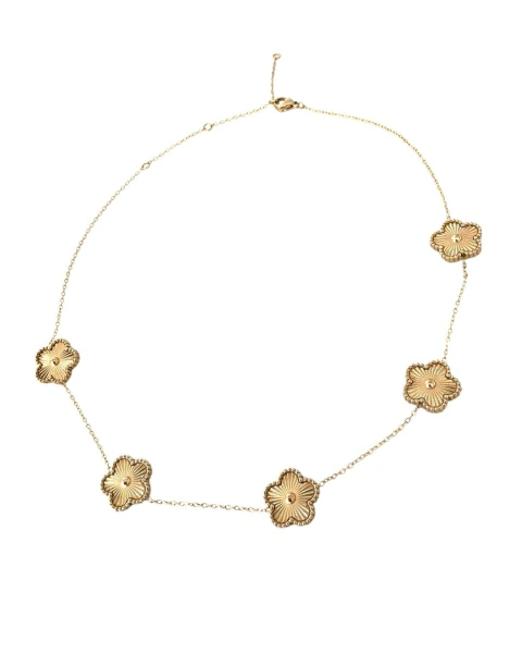 Collar Clover Gold