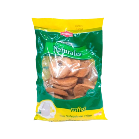 GALLETITAS NUTRESAN MIEL CON SALVADO DE TRIGO
