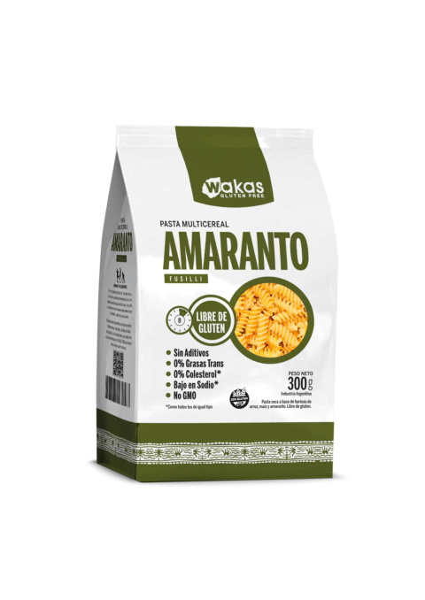 PASTA MULTICEREAL AMARANTO SIN TACC