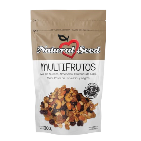 MIX FRUTOS SECOS SIN TACC NATURAL SEED x200GRS - comprar online
