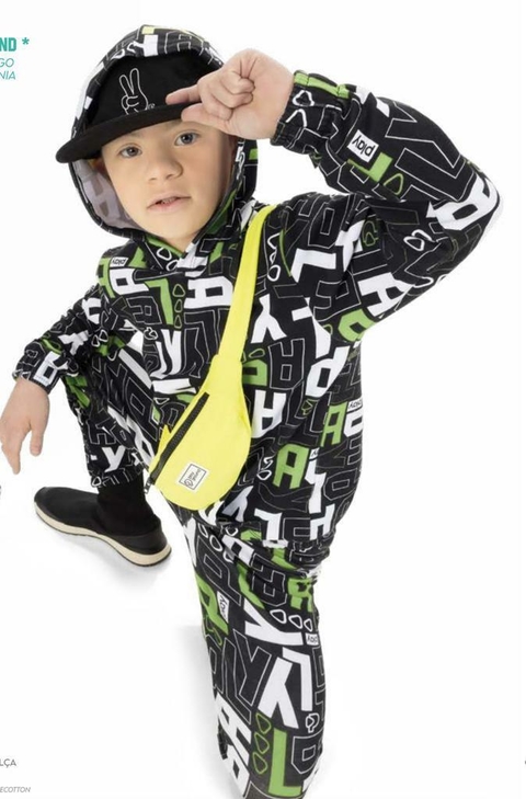 CONJUNTO JAQUETA COM CAPUZ E CALÇA 102201702