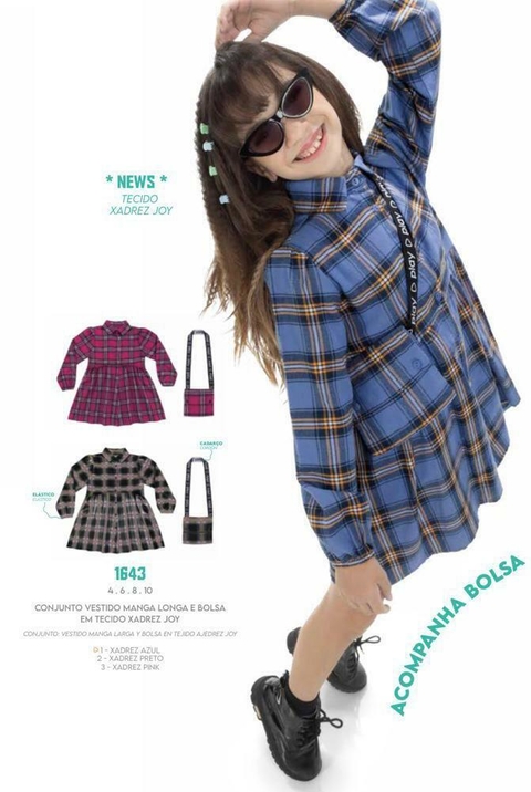 VESTIDO COM BOLSA 102201643