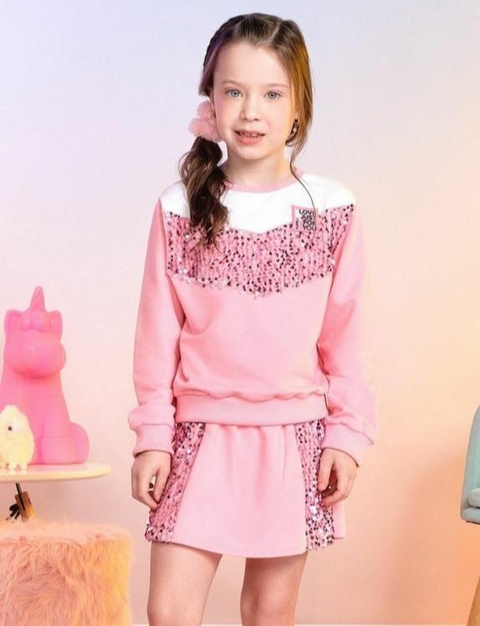 CONJUNTO CASACO SHORT F9663