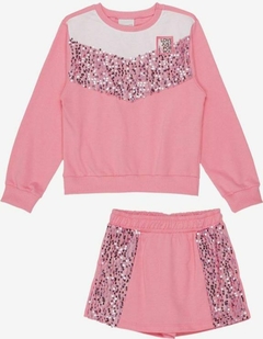 CONJUNTO CASACO SHORT F9663 - comprar online