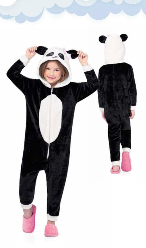 MACACÃO PRETO PANDA KIGURUMI 102201193