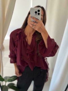 BLUSA LLAO LLAO BORRAVINO - tienda online