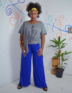 Calça Pantalona - Loja Babado de Chita - Moda simples e inteligente para quem valoriza estilo e autenticidade! Peças versáteis para todos os momentos