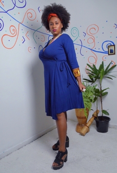 Vestido Transpassado na internet