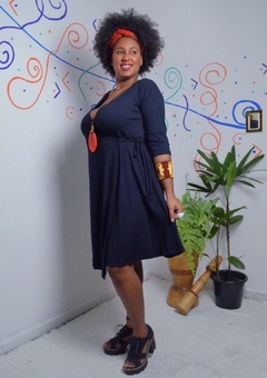Vestido Transpassado - comprar online