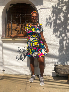 Vestido Helena Estampado na internet