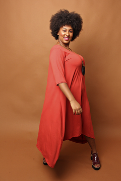 Vestido Anne Manga ¾ - Loja Babado de Chita - Moda simples e inteligente para quem valoriza estilo e autenticidade! Peças versáteis para todos os momentos