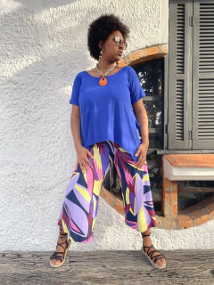 Blusa de Pontas Manga Curta - comprar online