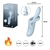 VIBRADOR CON EFECTO CALOR Y FLEXIBLE ADEMAS CON DOS MOTORES HEAT FLEX 4 SATISFYER