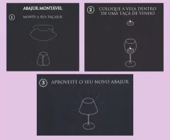 Cupula para taças Taçajur - Tudo Azul - loja online