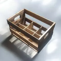 CHAMPANHEIRA ENGRADADO DE MADEIRA - loja online