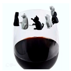 Marcadores de Copos e Tacas Gatinhos - comprar online