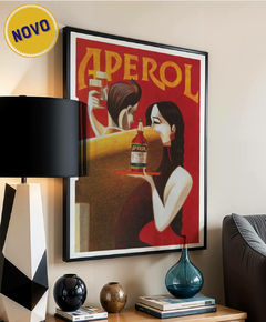 Quadro Poster Estilo Vintage Retro Aperol na internet