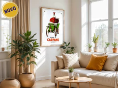 Quadro Poster Estilo Vintage Retro Carpano - Evoé Vinhos - Loja de Vinhos e Acessórios