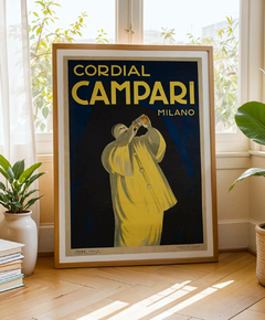 Quadro Poster Cordial Campari Retrô A3 - comprar online