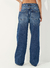 Calça Jeans Detalhe Paetê na internet