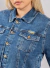 Jaqueta jeans cropped denim plus size - Toda Toda Plus Size | Moda Feminina do 42 ao 54 em Jandira - SP