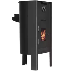 Salamadra. Estufa a leña. Lepen Rond Con Horno. 7000 Cal. 50m2 - comprar online