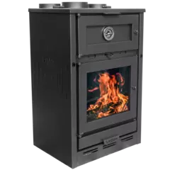 Salamadra. Estufa a leña. Lepen PREMIUM c/Horno. 12000 Calorias. 90m2 - comprar online