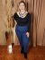 Calça com botões encapados do midi ao Plus Size - CR Jeans