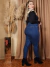 Calça com botões encapados do midi ao Plus Size - comprar online