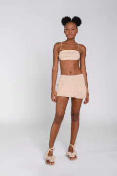 Top Nude amarração