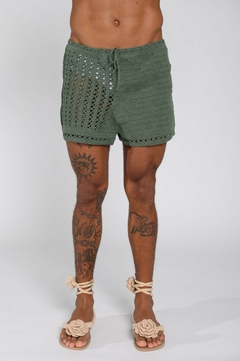 Short Militar vazado lateral - comprar online