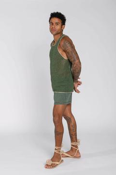 Short Militar vazado lateral na internet