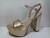 HEI 9009 SANDALIA TACO ALTO ORO 36/40 - comprar online