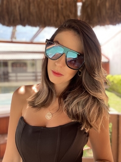 Óculos de Sol Star Mask Preto - comprar online