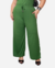 Calça Feminina Pantalona Plus Size Cintura Alta com elástico Malha canelada na internet