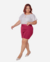 Short Feminino Legging Plus Size Suplex – Cós Alto | Com Bolso Porta Celular | Moda Fitness - TOP VINTE