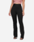 Calça Legging Flare Feminina Wide Leg Bailarina Peluciada Cós Alto e Zero Transparente - TOP VINTE
