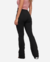 Calça Legging Flare Feminina Wide Leg Bailarina Peluciada Cós Alto e Zero Transparente - loja online