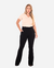 Imagem do Calça Legging Flare Malha Crepe com Bolso – Modelo Exclusivo