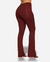 Calça Legging Flare em Malha Crepe – Cintura Alta | Zero Transparência na internet