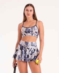 POLLERA SHORT CAMUFLADA