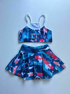 SET SHORT POLLERA + TOP en internet