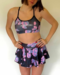 SET SHORT POLLERA + TOP