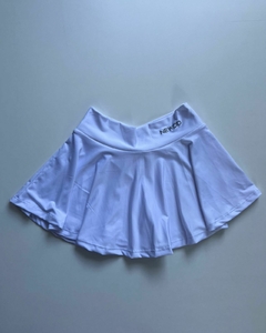 SHORT POLLERA BLANCO - comprar online
