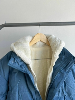 CAMPERÓN CON PIEL DOBLE CIERRE - comprar online