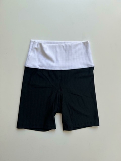 SHORT MORLEY CINTURA BLANCA